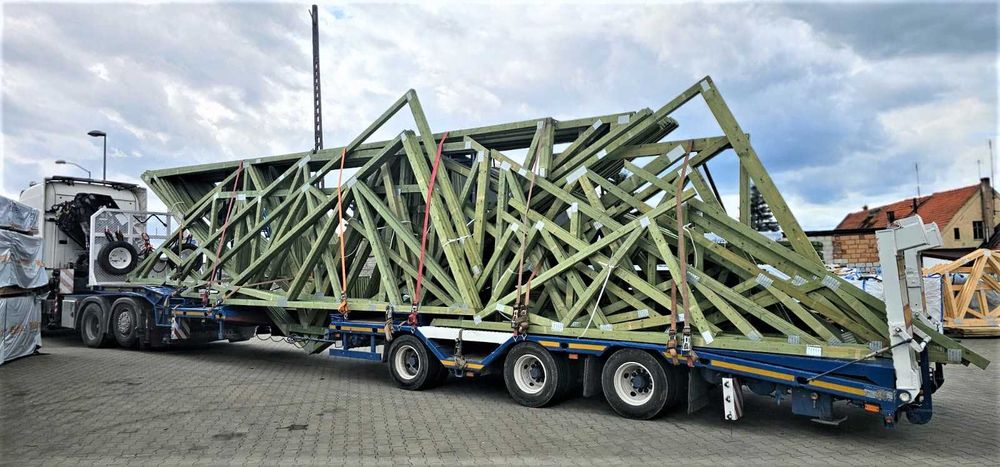 Transport HDS Dłużyca 26T niskopodwoziowa