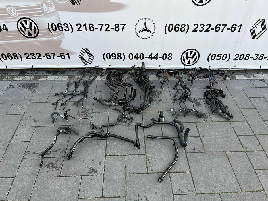 Патрубки трубки AUDI A3 GOLF VII PASSAT Tiguan 5q0121619D 5Q0129635