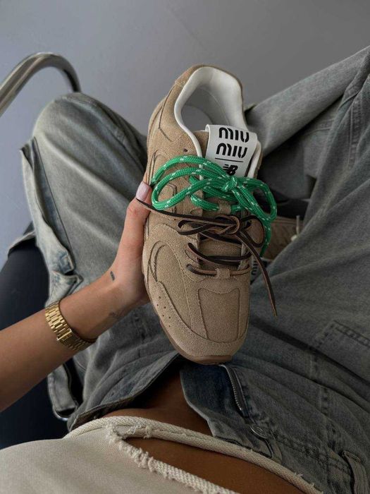 Кросівки New Balance x Miu Miu Brown/Brown premium