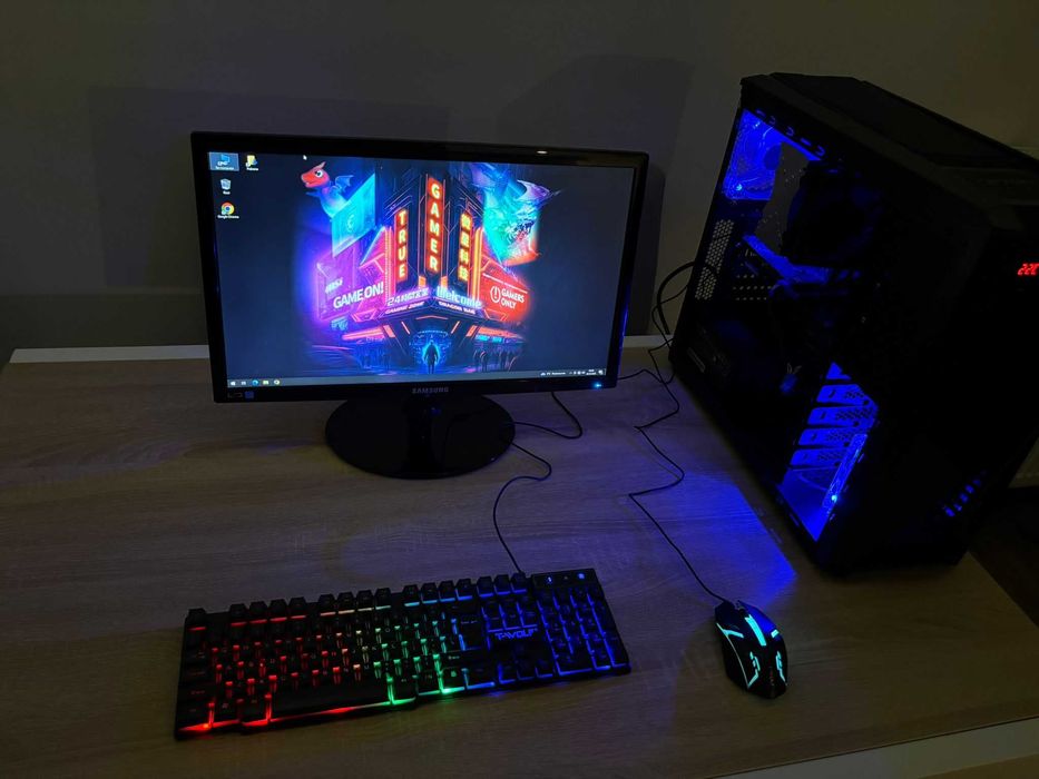 Zestaw Do Gier i5 4x3.2GHz/GTX960-2GB/Ram-16GB/SSD240+1TB/Samsung 22'