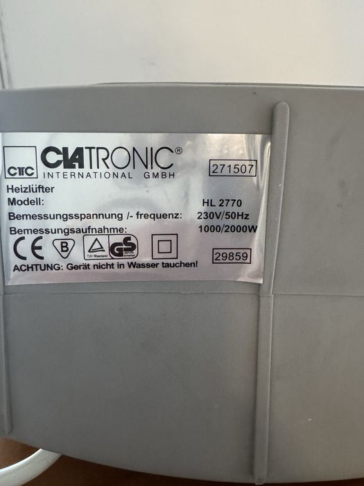 Hot and Cold Heater/Fan Heater429088409231052803