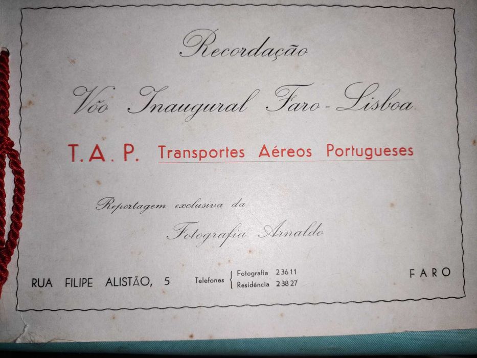 TAP. Peça rara . Dos anos 60
