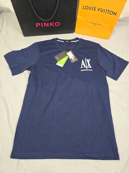 Męska koszulka tshirt Armani Exchange kolory krótki rękaw premium M-XXXL