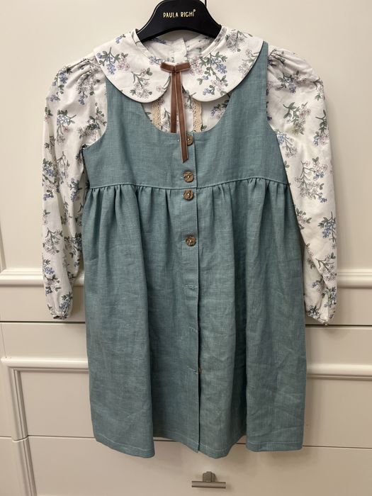 Сукня з сорочкою для дівчинки