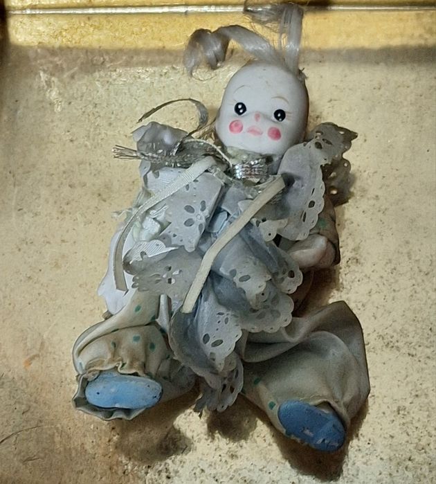 Bonecas de porcelana antigas de coleção