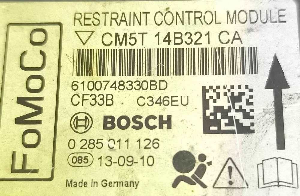 Centralina Airbag CM5T14B321CA - FORD FOCUS III