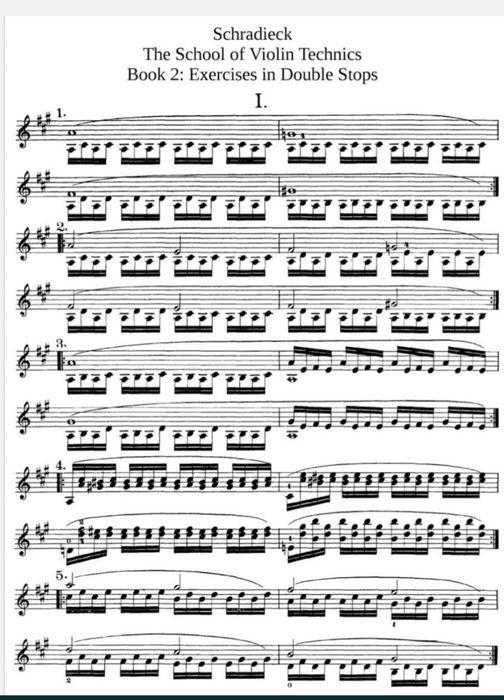 Ноты для Скрипки
Шрадик
Упражнения для Скрипки 
1 часть
2 часть
3 част