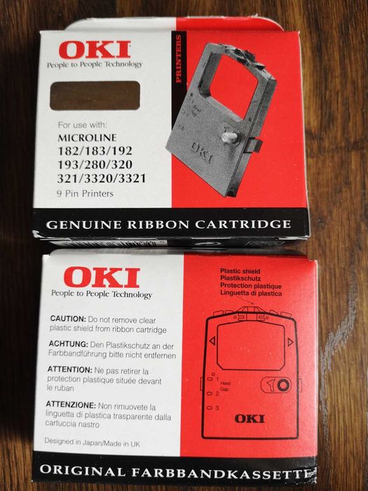 OKI Microline taśma barwiąca 182/183/192/193/280/320/321/3320/3321