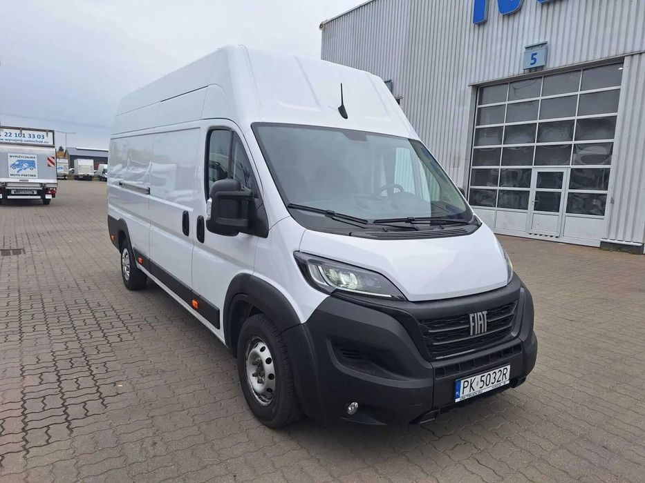 Fiat Ducato L4H3 180KM ! Krajowy MAXI Wzmocniony 2100 Wysoki Ledy  Kamera Tempomat Czujniki Parkowania Podwójny Resor dmc 3500! L4H3