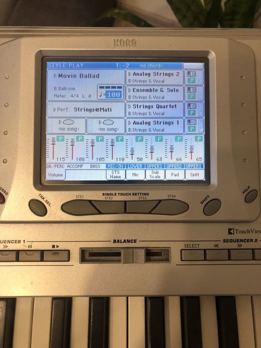 Korg Pa1x pro keyboard + orginalny case