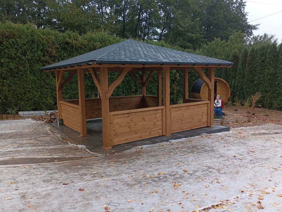 Altana Ogrodowa, Taras, wiata, zadaszenie, meble Ogrodowe