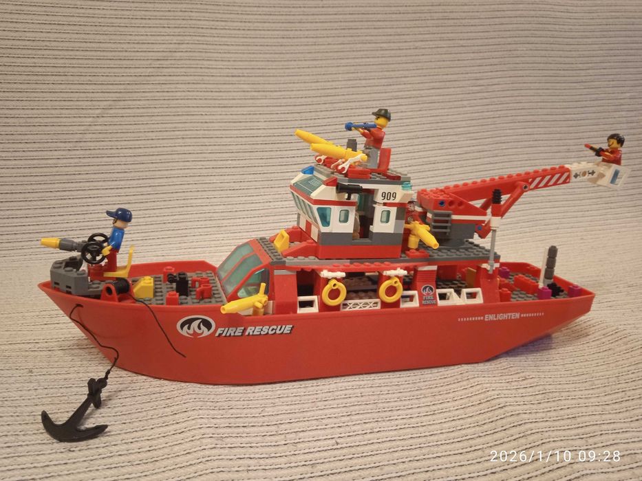 Конструктор Brick Fire Rescue Катер пожарной охраны (909): 650 грн ...