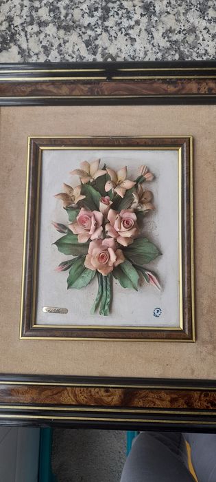 Quadros de flores Capodimonte