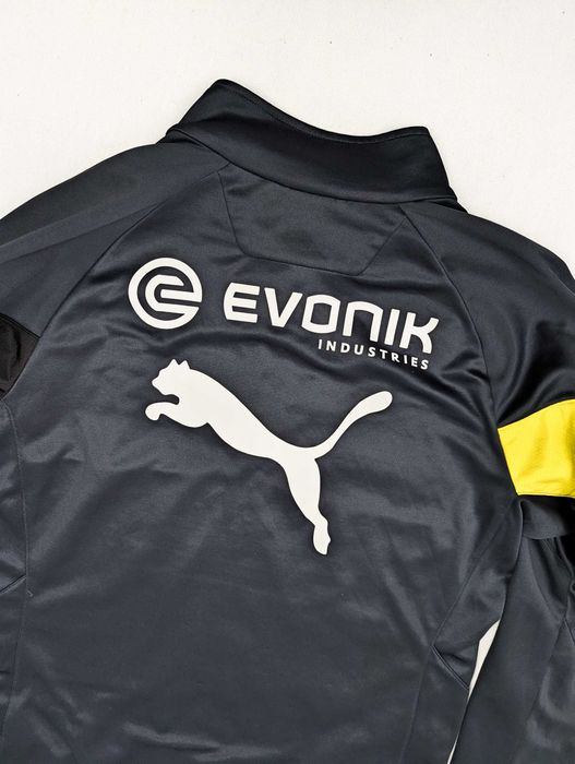Puma BVB Borussia Dortmund szara bluza piłkarska L