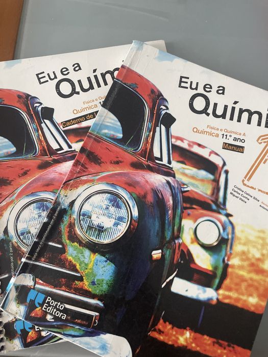 Eu e a química - 11.º ano manual e caderno de laboratório