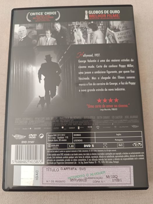 DVD o artista    .