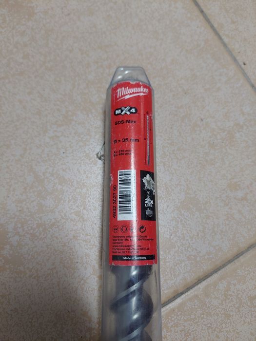 Broca Milwaukee 35x570 SDS-MAX