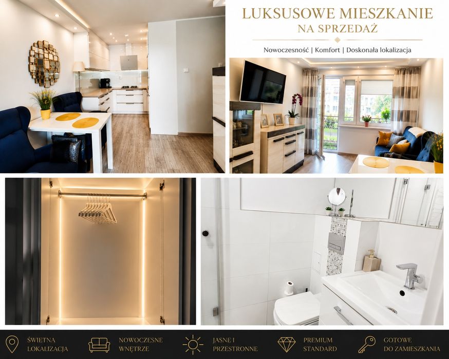 Komfortowe mieszkanie na pierwszym piętrze