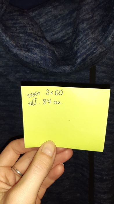 Sukienka sweterkowa xxl