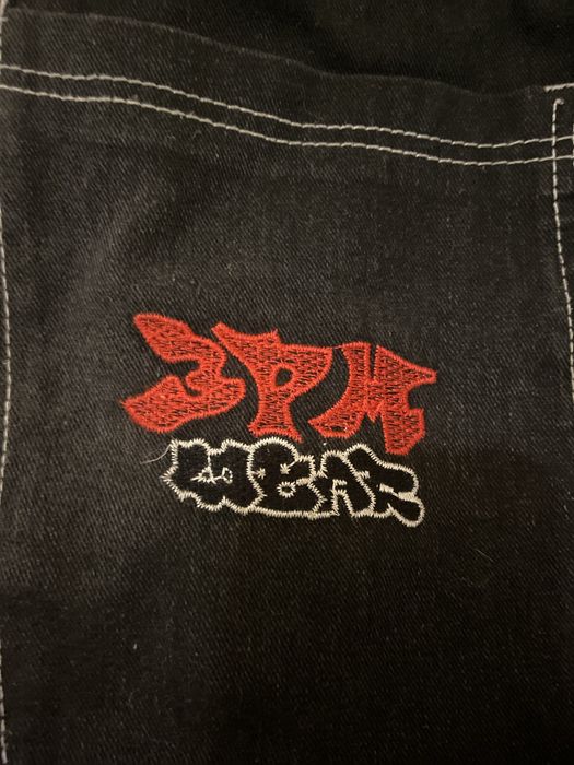 Джинсовые baggy шорты 3pm sk8 y2k у2к ск8