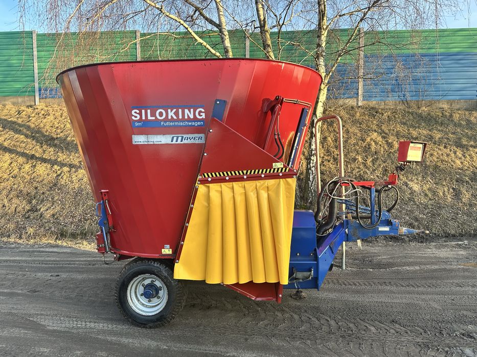 Wóz Paszowy Paszowóz Siloking 9m3