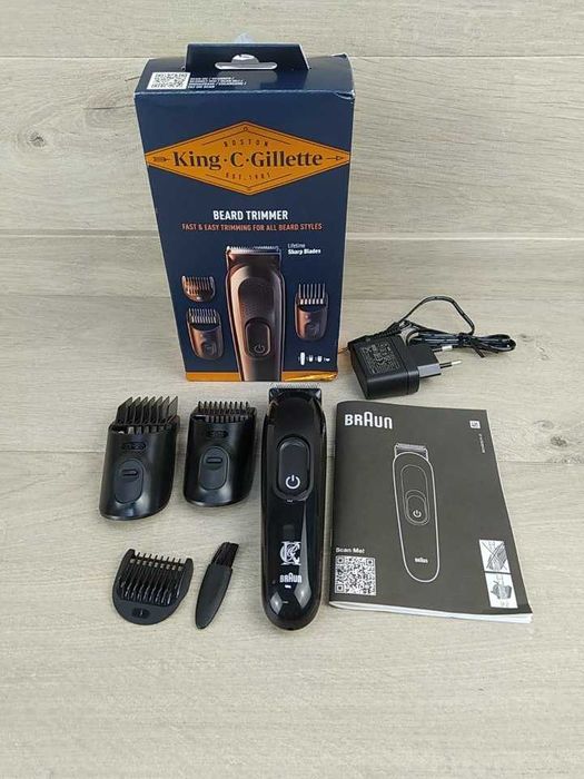 King C. Gillette Trymer Do Brody Zestaw Beard Trimmer Kit