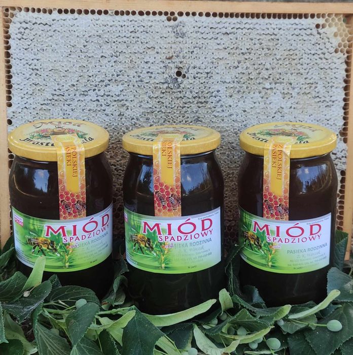 Sprzedam miód z własnej pasieki +GRATIS
