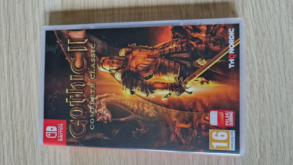 Gothic 2 complete classic PL.  Nintendo switch