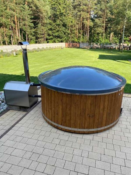 Tanie Banie z Litwy Sauny Ogrodowe Balie Kąpielowe Jacuzzi Beczka Spa