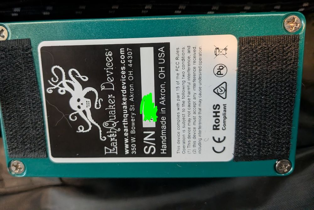Earthquaker devices The Depths V2