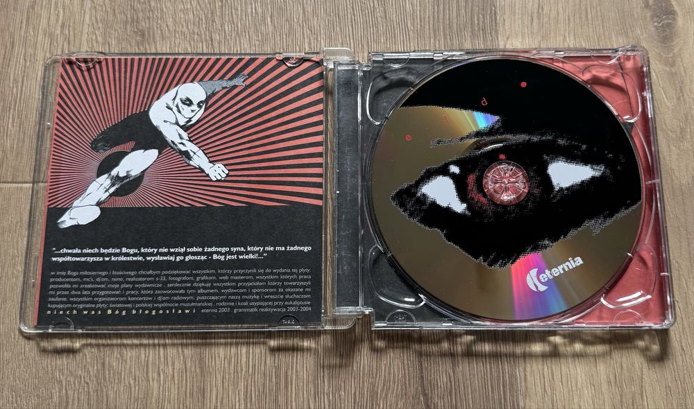 Eldo Eternia 1 Wydanie CD Rap Hip Hop Unikat Eldoka