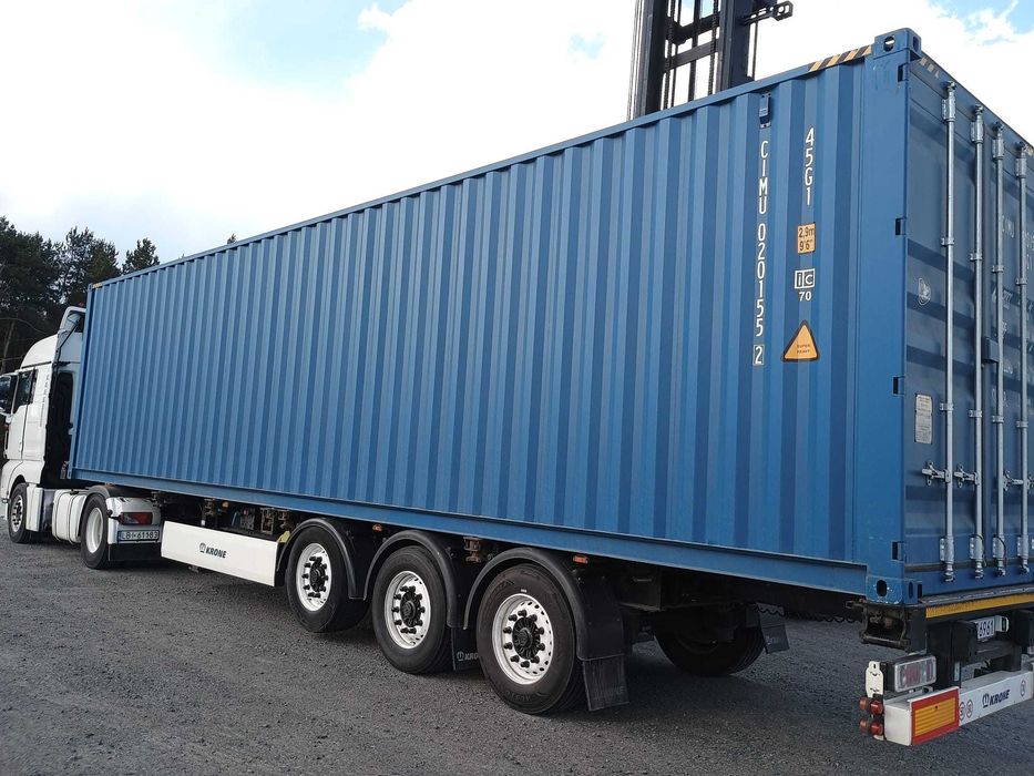 Kontener morski 40 DV/HC 12 metrowy, NOWY 2025 r.! Magazynowy 12 m