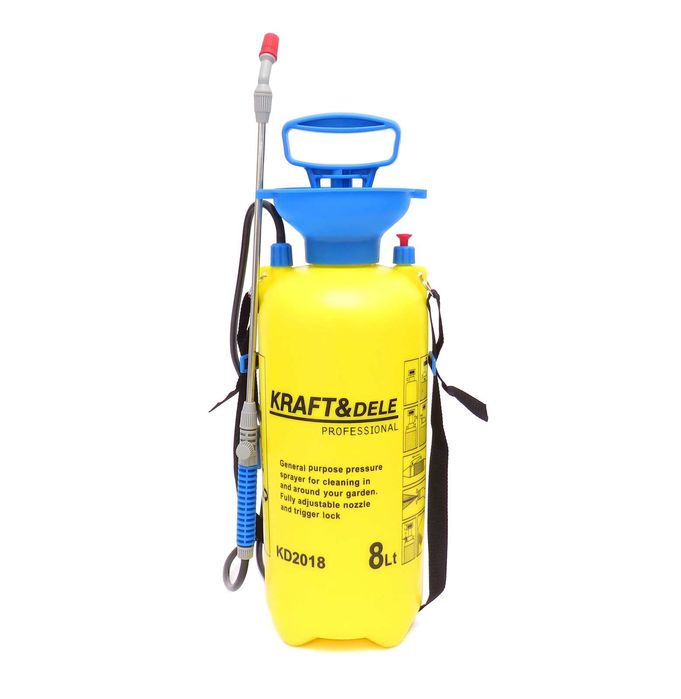 KRAFT&DELE Opryskiwacz Ciśnieniowy Ręczny Ogrodowy Lanca 8l KD2018