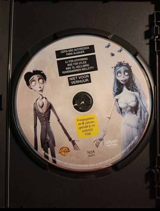 DVD a noiva cadáver