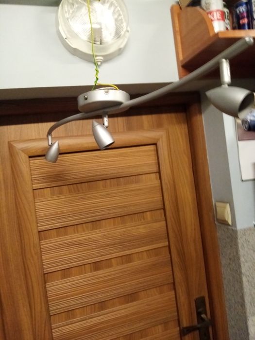 Lampa, halogen sufitowy 3 x max 50W,  GU10