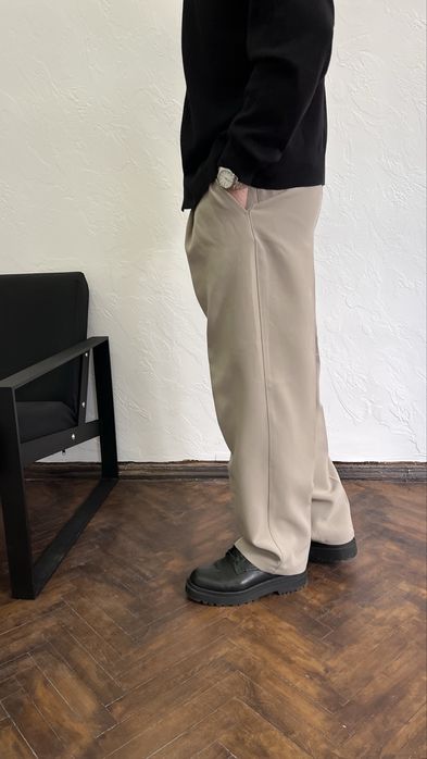 NEW ORIGINAL ! Чоловічі брюки Pull&Bear Baggy зі стрілками