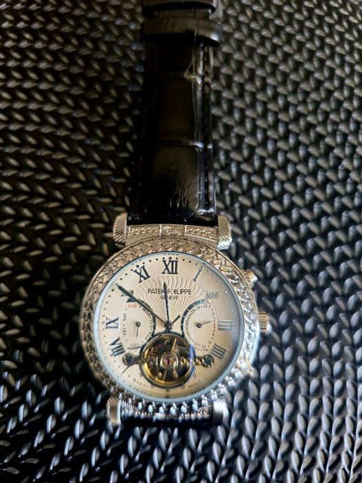 Zegarek Patek Philippe srebrny automatyczny