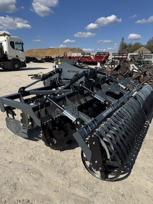 Brona talerzowa agregat hydrauliczna Metanga BTH 4;4,5;5;5,5;6m