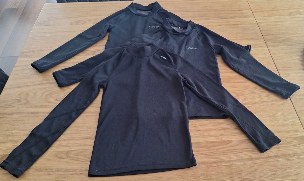 Bluzki termoaktywne z długim rękawem Wedze decathlon 4-6 lat