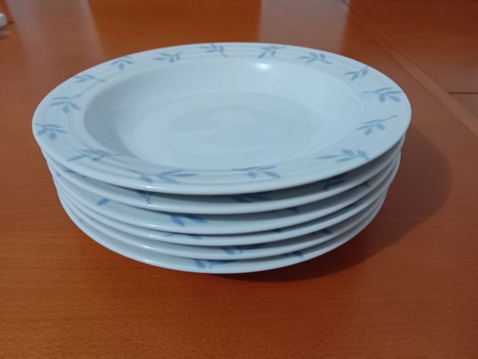 Pratos SPAL  Le jardin blue