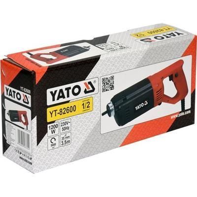 Wibrator do betonu 1200W + buława 3m Yato