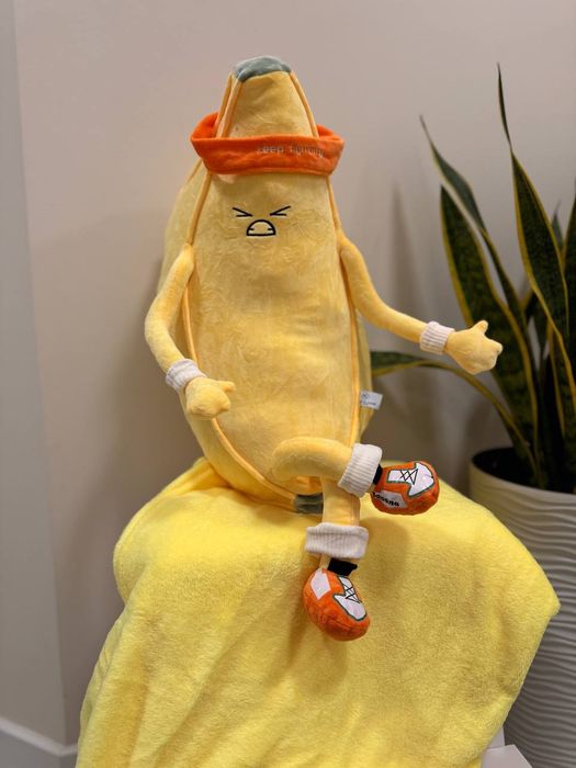 Неймовірно крутий банан іграшка плед подушка