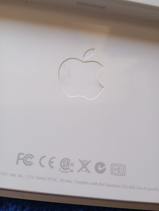 Teclado Apple 2 bkspace  nao funciona