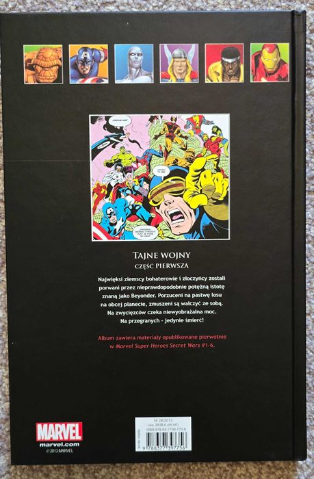 WKKM 26 Superbohaterowie Marvela: Tajne wojny, część 1