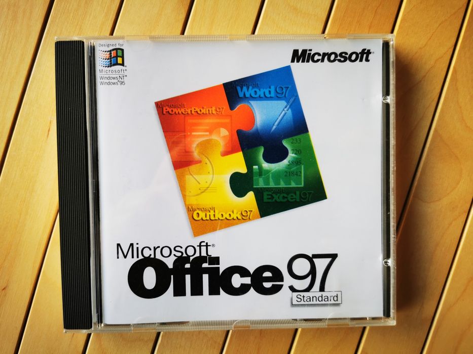 Microsoft Office 97 Standard PL BOX - Stan Kolekcjonerski