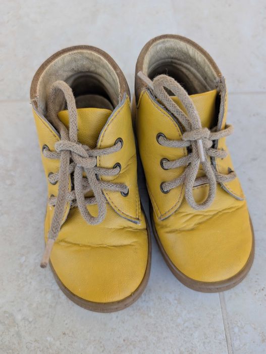 Wiosenne skórzane buty Primigi barefoot rozmiar 23