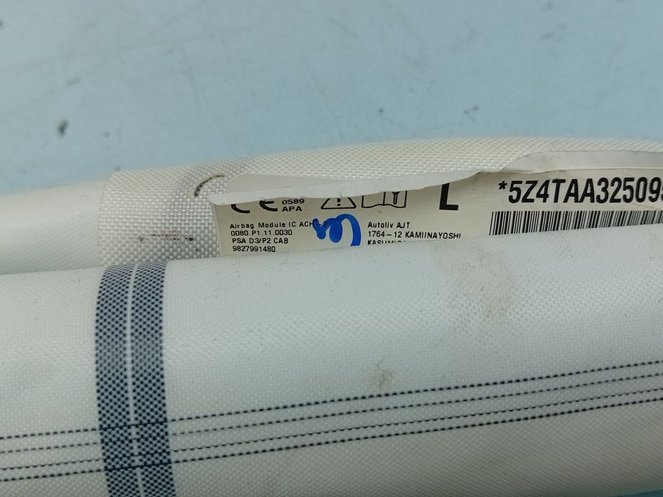 Airbag cortina esquerdo PEUGEOT 208 II