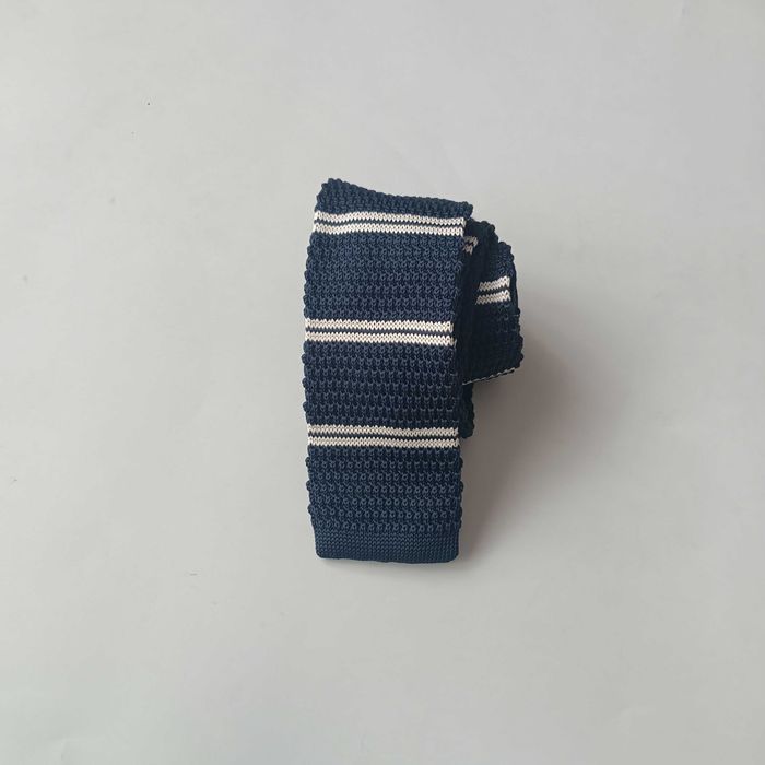 Krawat dzianinowy KNIT