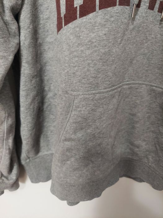 Bluza szara z długim rękawem Harvard H&M plus size EU XL