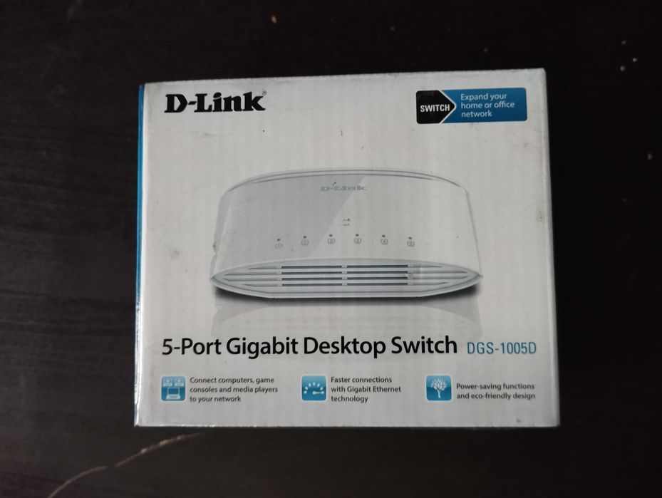 Switch 5 portas Gigabit D-Link DGS-1005D